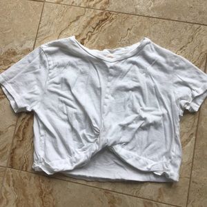 Urban Outfitters White Crop Top
